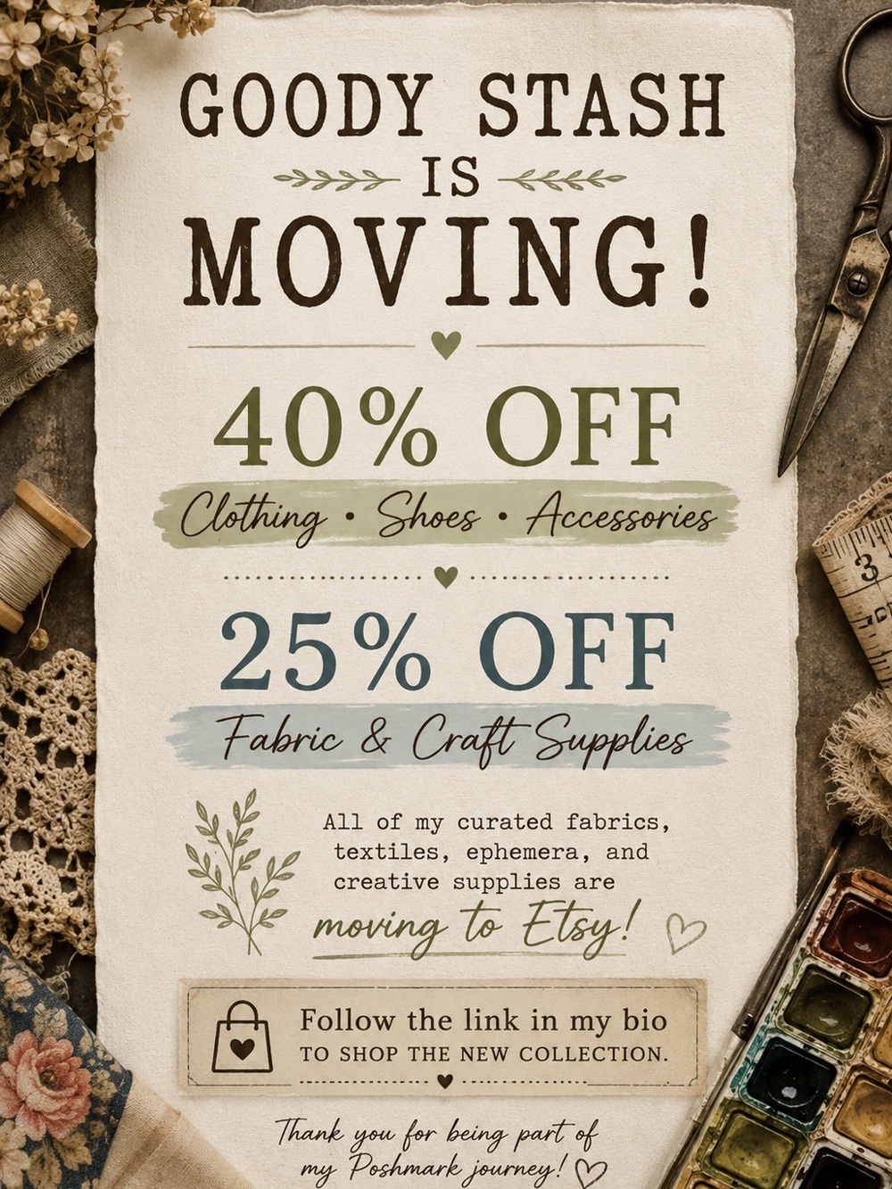 Moving Sale!
